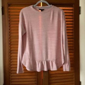 Dusty Rose sweater from Banana Republic Factory